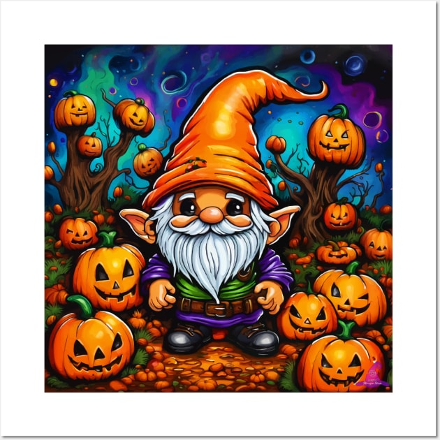 HALLOWEEN GNOME Wall Art by Morrigan Austin